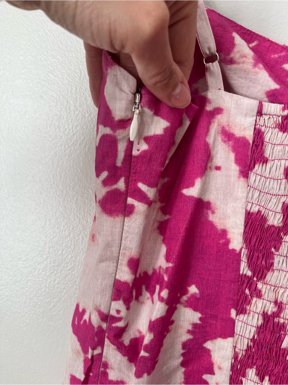 Maria Cher- Santa Rita Marie Dress- Ethnic Fuchsia size Small - Picture 12 of 13